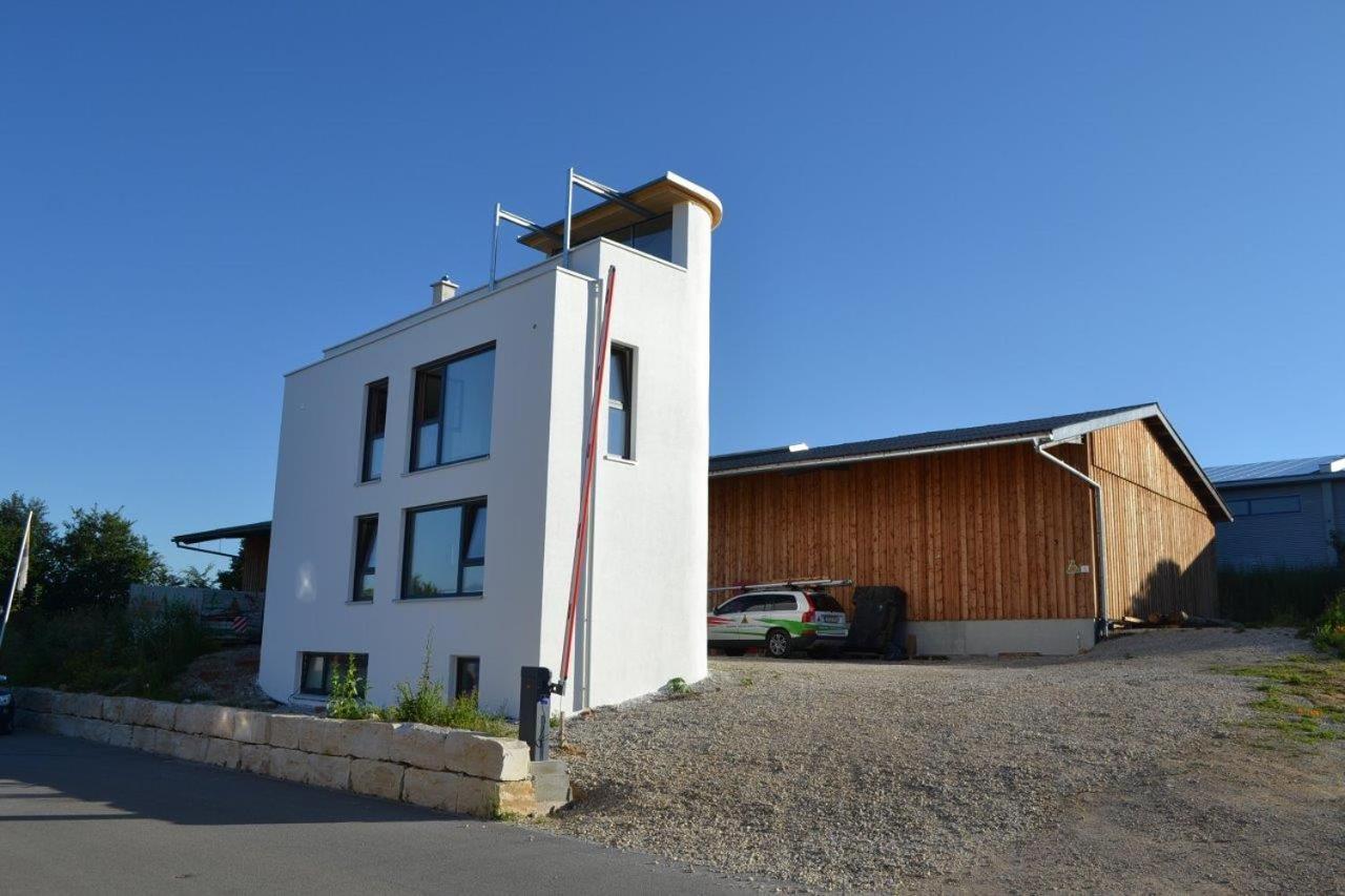 Villa Designerhaus mit Dachterrasse Nittendorf Exterior foto