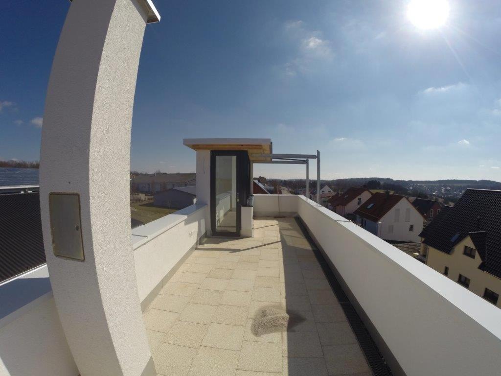 Villa Designerhaus mit Dachterrasse Nittendorf Exterior foto