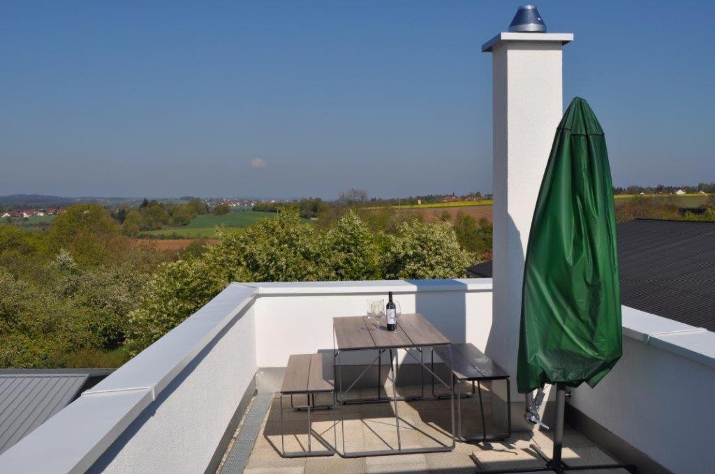 Villa Designerhaus mit Dachterrasse Nittendorf Exterior foto